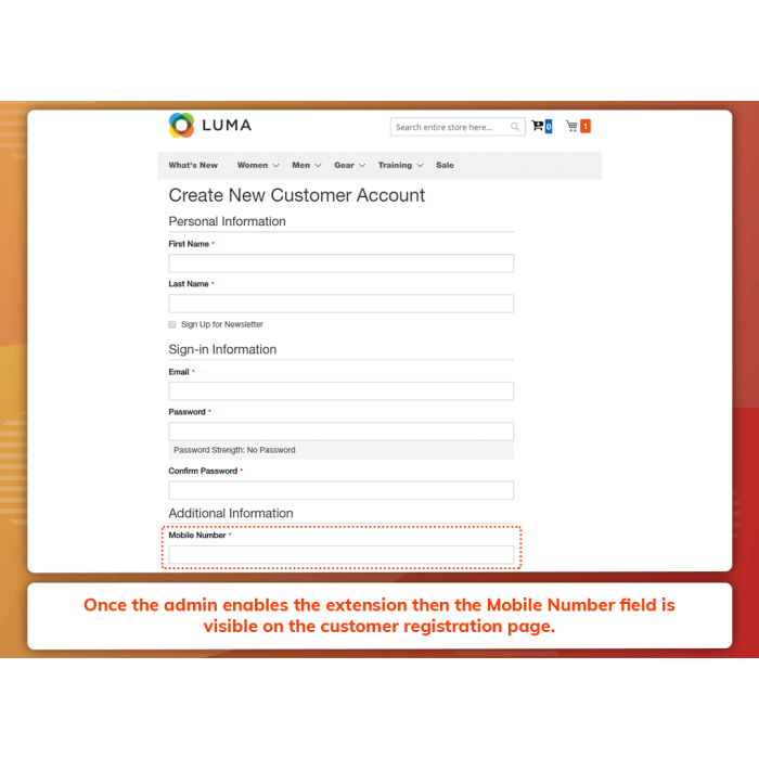 Login Via Mobile Number (M2)