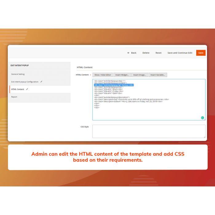 Multi Page Exit Intent Popup (M2)