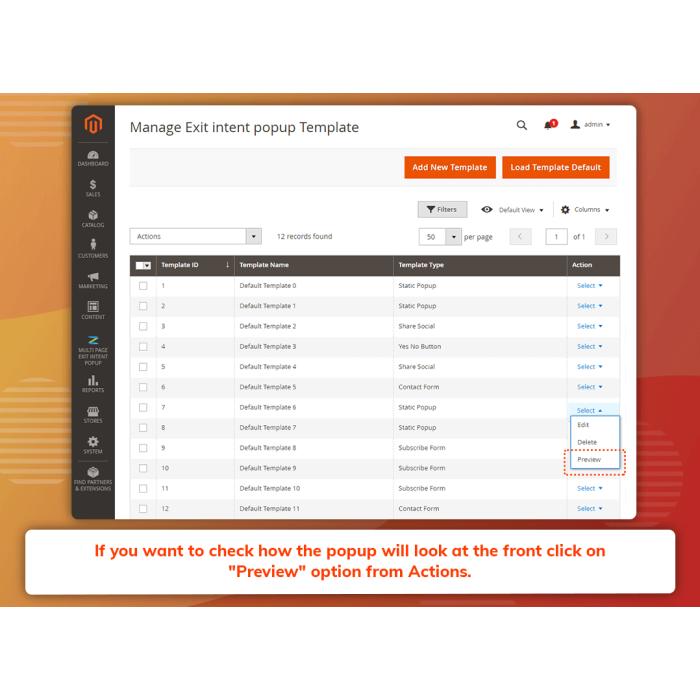 Multi Page Exit Intent Popup (M2)