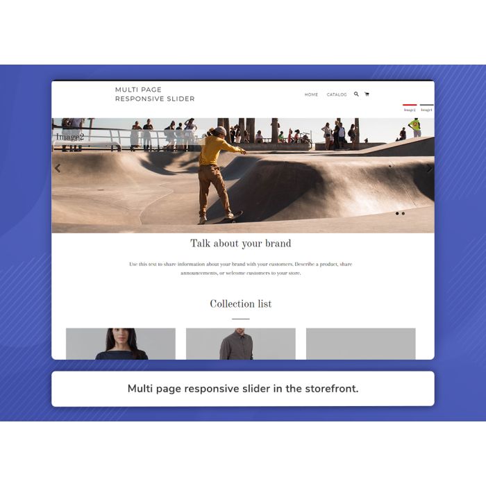 Multi Page Responsive Slider