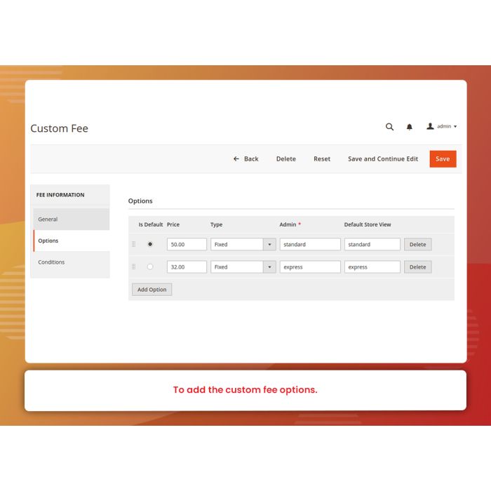 Multiple Custom Fee (M2)