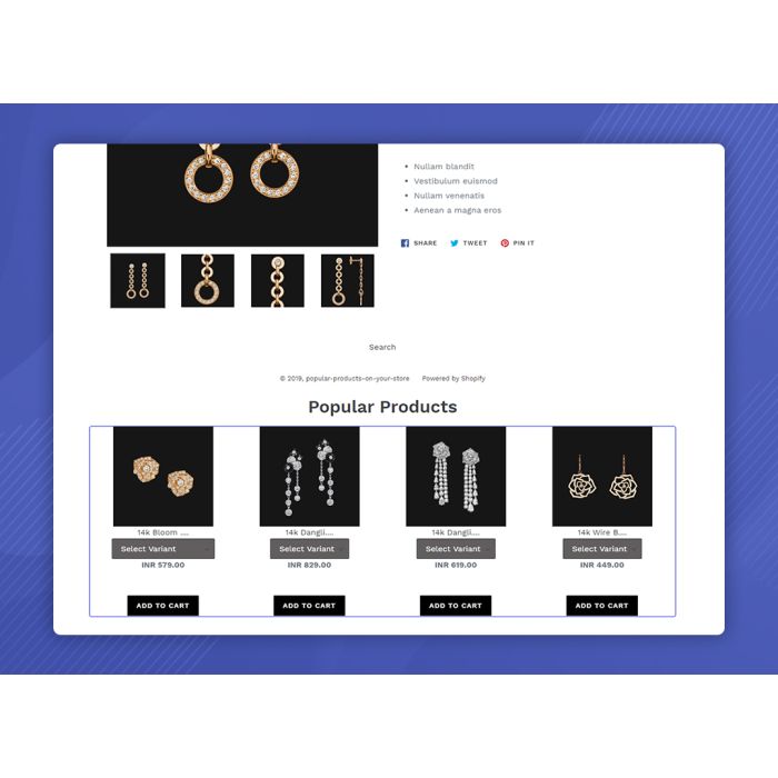 Popular Products on Your Store