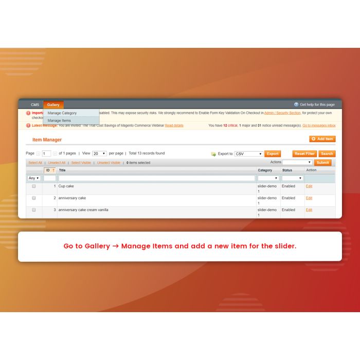Responsive Image Slider ( M1)