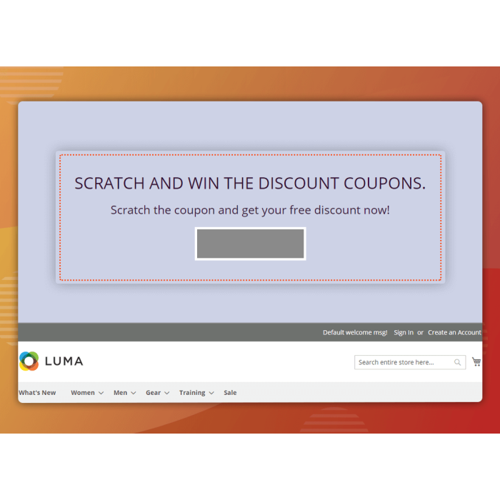 Scratch & Win Coupons (M2)