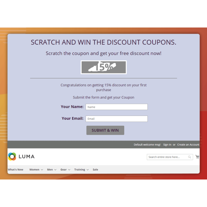 Scratch & Win Coupons (M2)