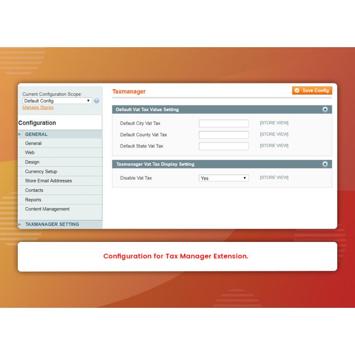 Tax Manager (M1)