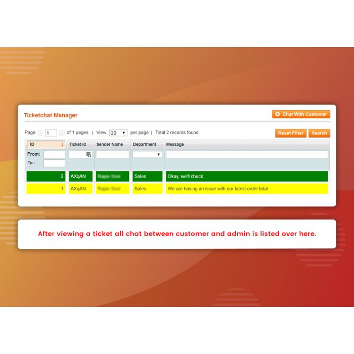 Ticket Management (M1)